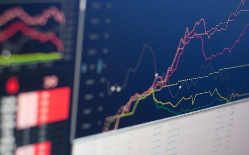 Graphique boursier, ETF et gestion indicielle