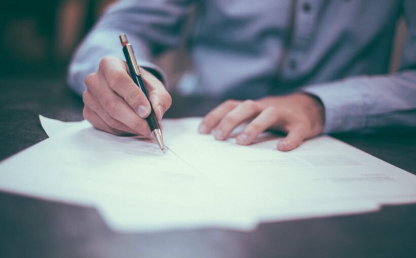 Signature d’un contrat d’assurance-vie